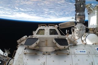 High Angle of the International Space Station Cupola