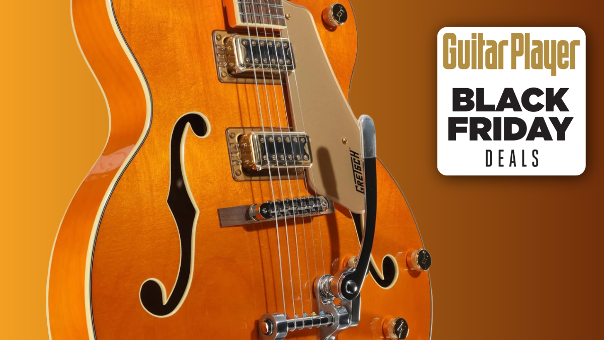 A Gretsch G5420TG-59 Electromatic Hollowbody Guitar
