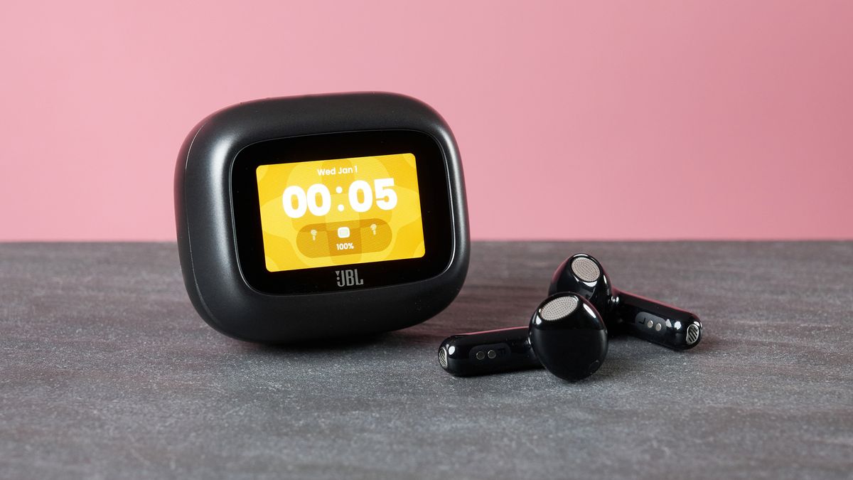 JBL Live Flex 4 on table