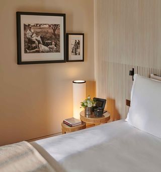 The signature suites at Hotel Lutetia - bedside table