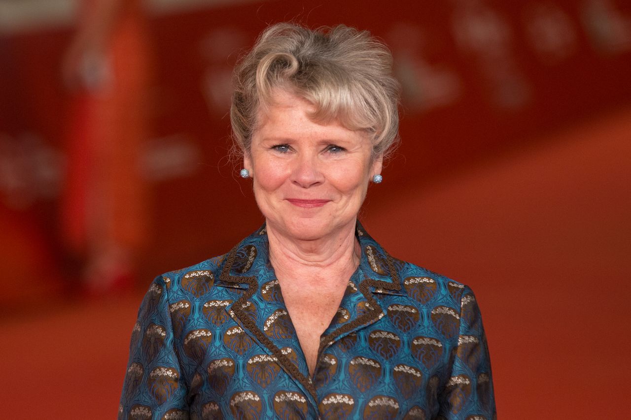 Imelda Staunton during the red carpet for the movie &quot;Downton Abbey&quot; for the third day of the Rome Film Fest