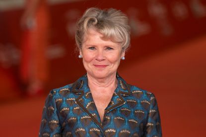 Imelda Staunton during the red carpet for the movie "Downton Abbey" for the third day of the Rome Film Fest