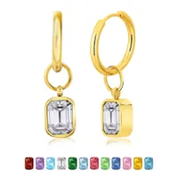 JeenMata Huggie Hoop Earrings