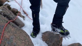 Can you rely on budget hiking boots: La Sportiva Trangos with crampons