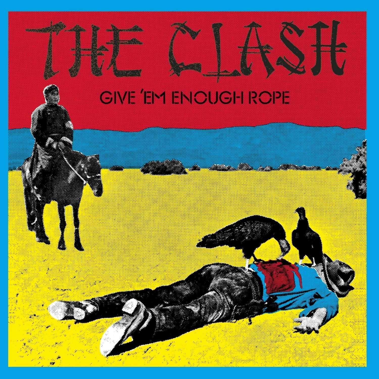 The Clash - Give &#039;Em Enough Rope cover art