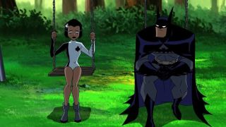 Batman and Ace in Justice League Unlimited