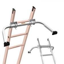 A U shaped metal stabilizer for ladders