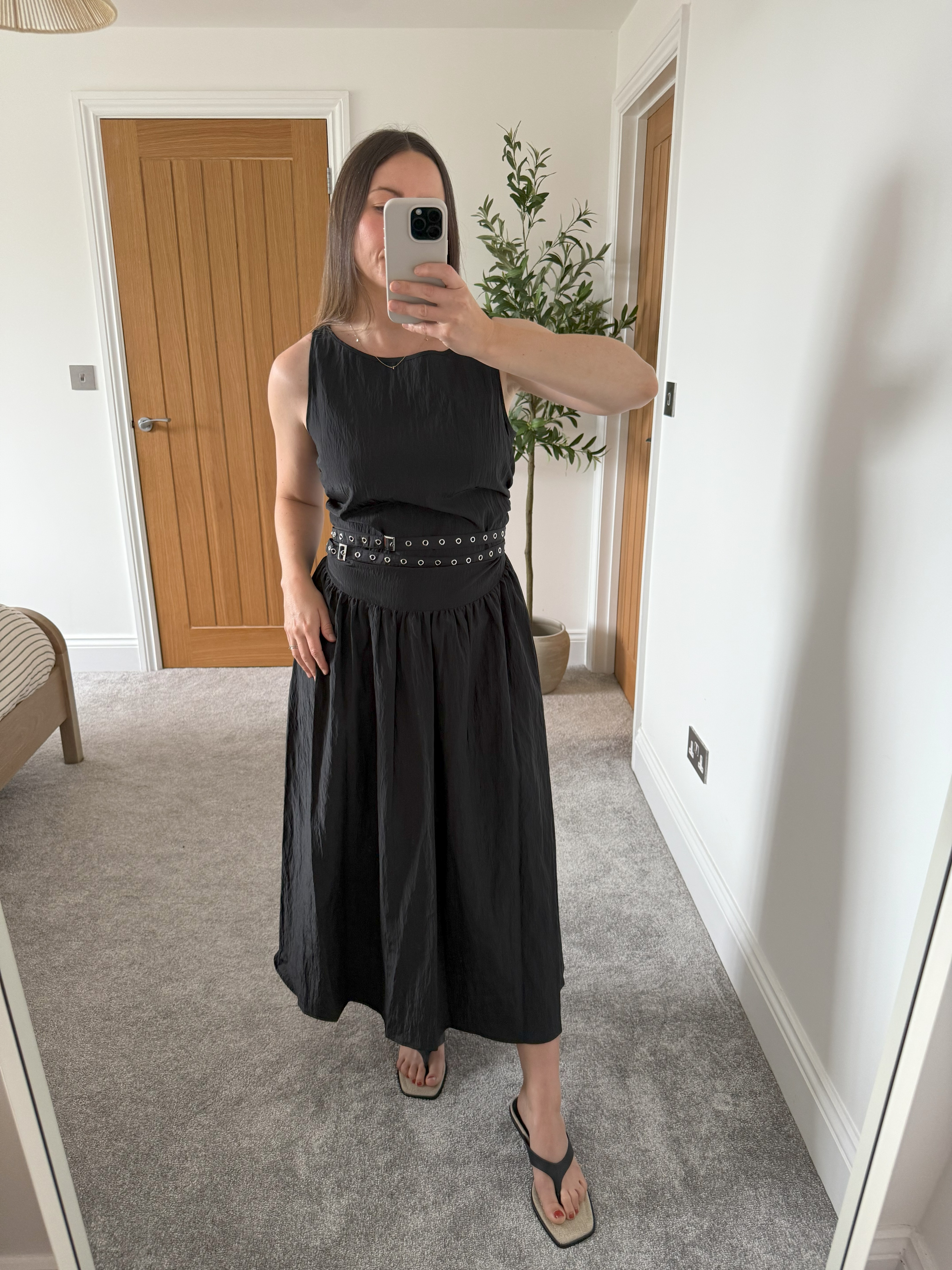 Emily Dawes wears petite M&S dresses