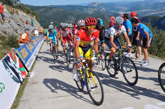 Contador and Valverde kept close watch on each other