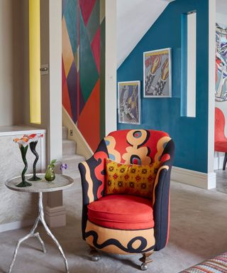 statement armchair in a room by Kelling Designs