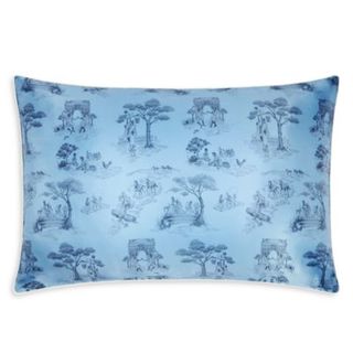 X Sheila Bridges Harlem Toile Silk Pillowcase, Standard