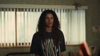 Rue arguing with her mother in Euphoria.