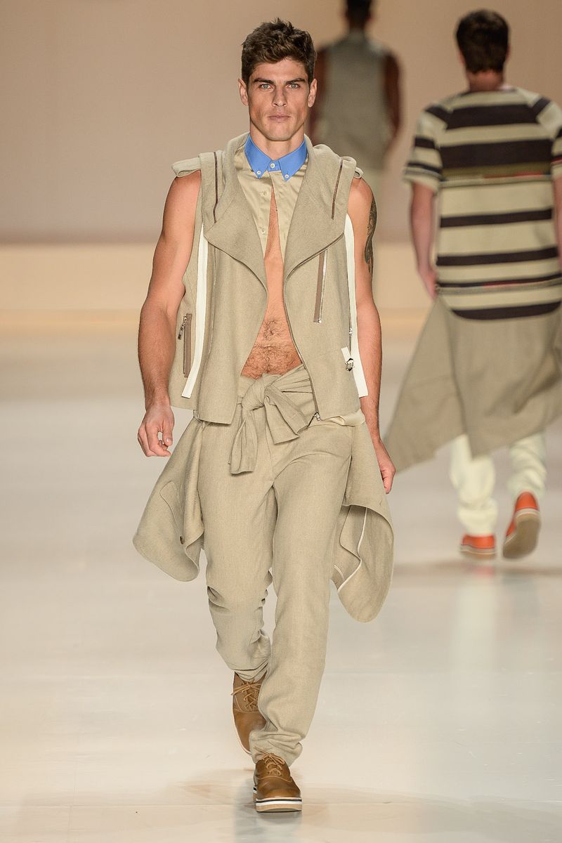 male fashion runway models