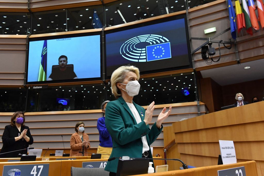 European Commission President Ursula von der Leyen.