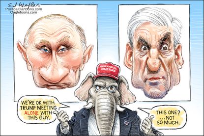Trump Putin Mueller Helsinki summit republicans Russia investigation
