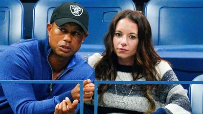Tiger Woods and Erica Herman at the 2019 US Open tennis