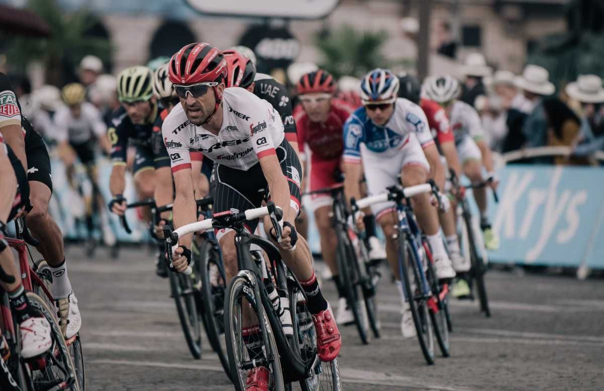 Haimar Zubeldia during stage 21 of the 2017 Tour de France