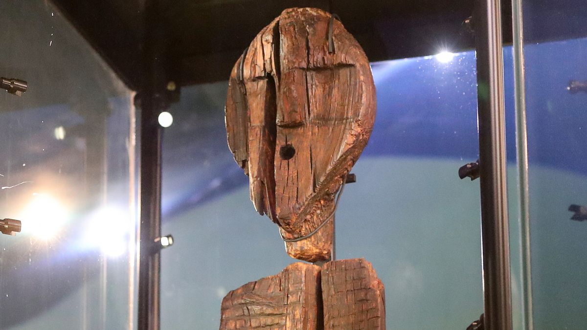 Creepy sculpture with human faces is even older than experts thought