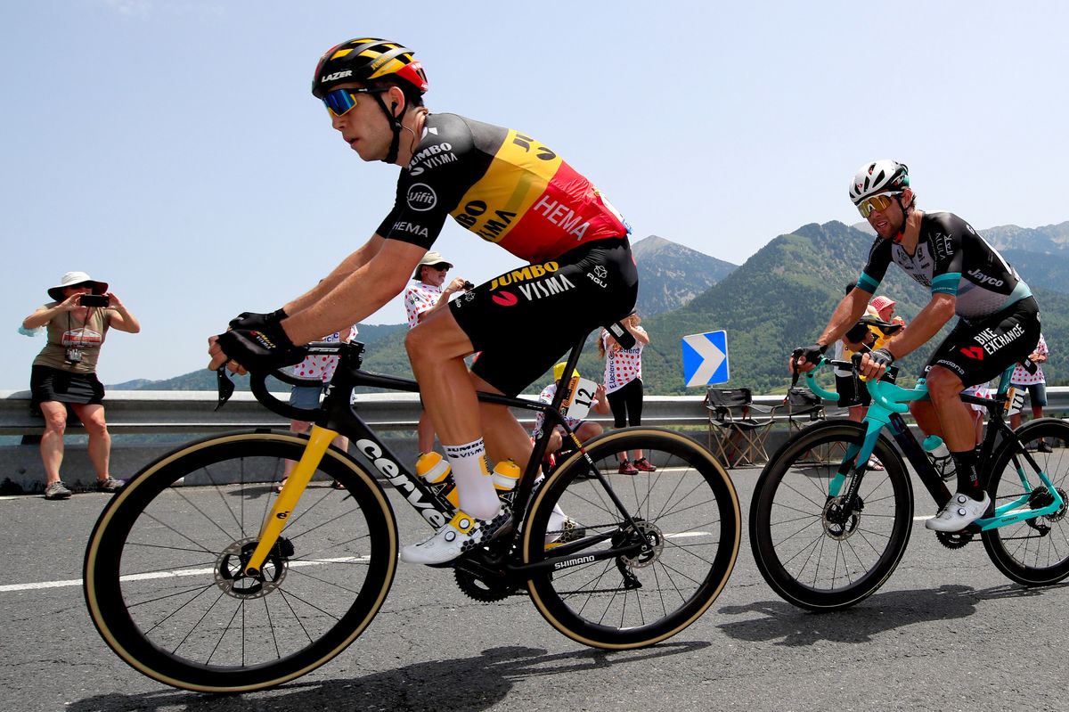 Tour de France 2021 108th Edition 15th stage Ceret Andorra La Vella 1913 km 11072021 Wout Van Aert BEL Jumbo Visma photo Luca BettiniBettiniPhoto2021