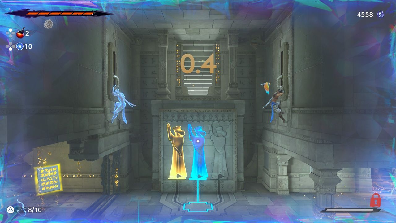 Prince of Persia: The Lost Crown Sacred Archive puzzle - First room solution