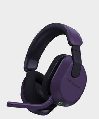 Image of the purple Turtle Beach Stealth 600 Gen 3 wireless gaming headset, with a plain background.