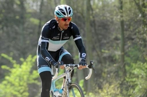 Defending paris-Roubaix champion Fabian Cancellara.