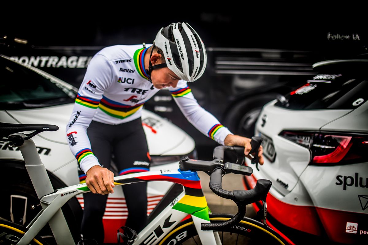 Mads Pedersen's World Champion Trek Madone