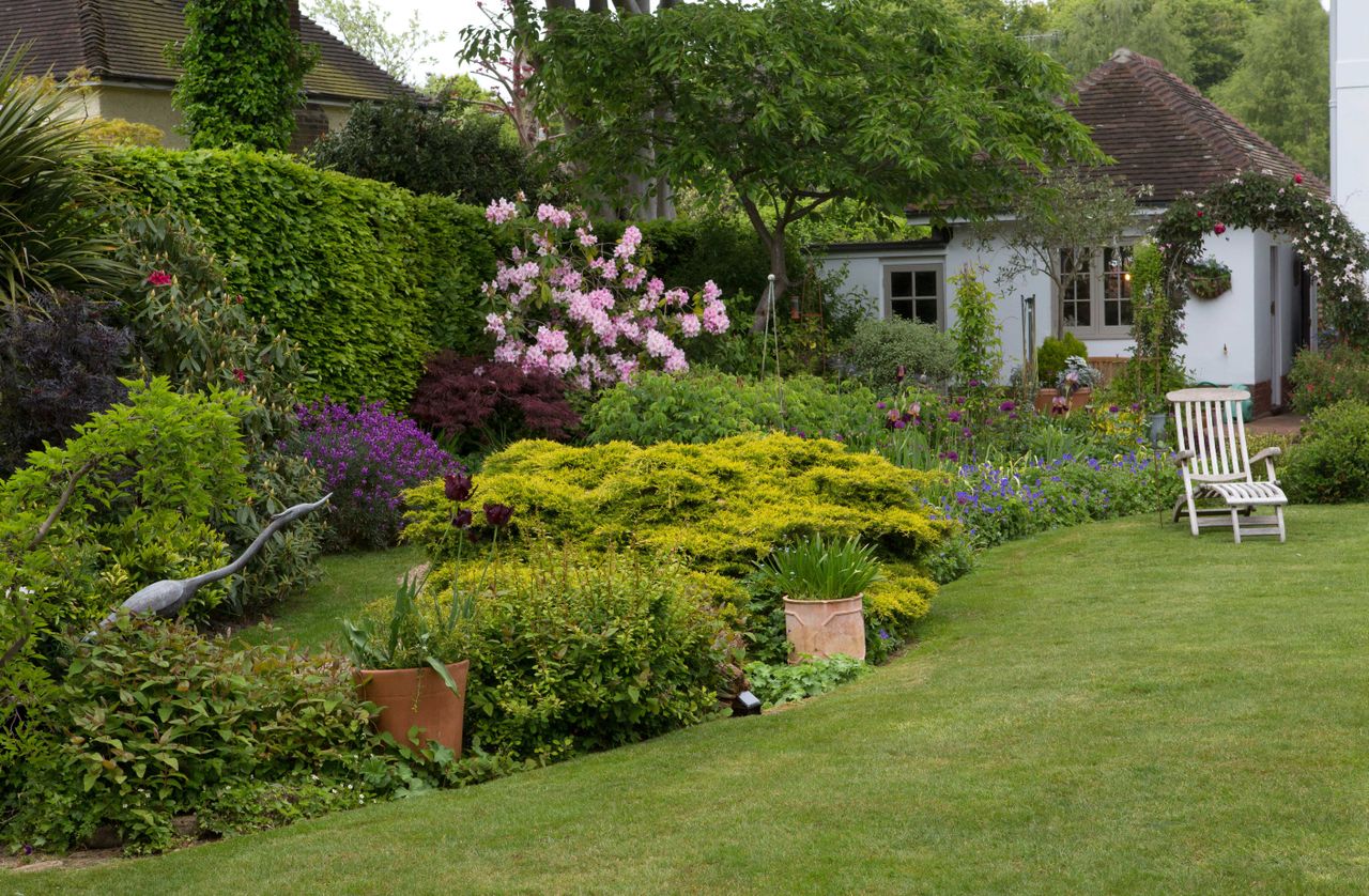 gardening building in a garden