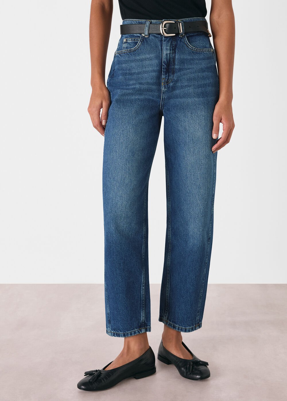 Denim Authentic Barrel Leg Jean