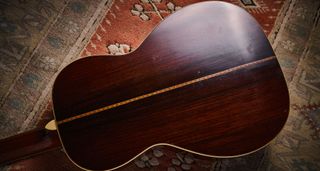 1928 Martin 00-42: this small-bodied acoustic is in perfect playing condition and is an excellent example of pre-war Martin.