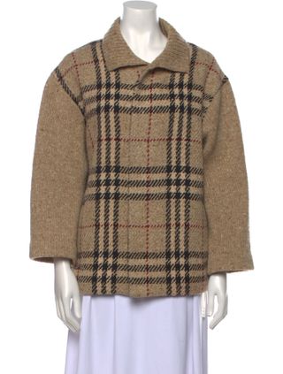 BURBERRY LONDON Merino Wool Striped Sweater