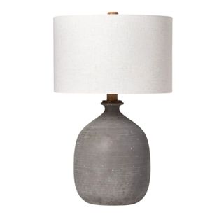 Resin Table Lamp Gray (includes Led Light Bulb) - Hearth & Hand™ With Magnolia