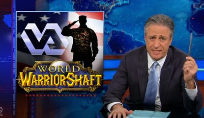 Jon Stewart cuttingly reminds the GOP of its own terrible VA track record