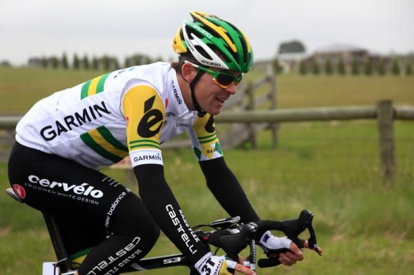 Jack Bobridge (Garmin-Cervelo) confirmed he's a real chance for overall honours on stage 1 of the Jayco Herald Sun Tour