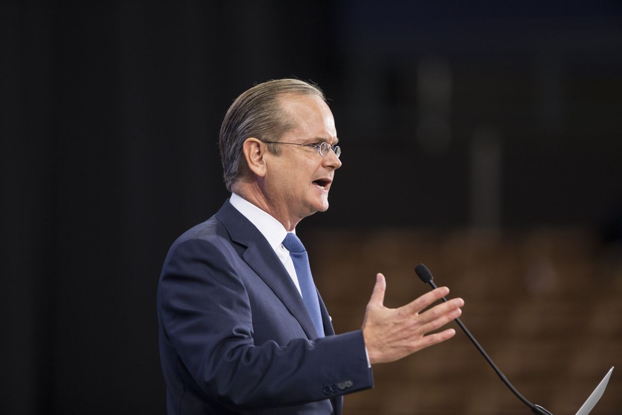 Harvard Law professor Lawrence Lessig