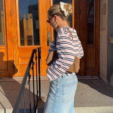 woman wearing spring fashion outfit 2026