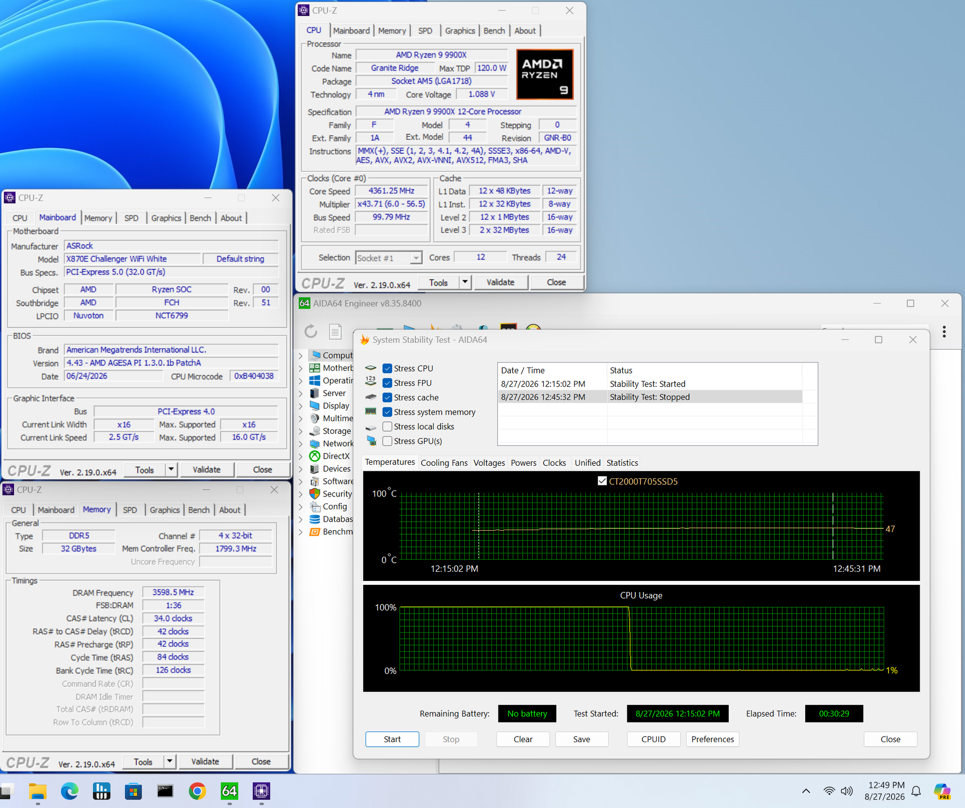 ASRock X870E Challenger Wifi 