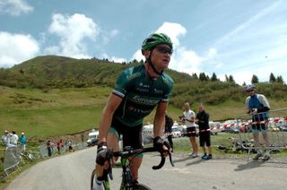 Thomas Voeckler (Europcar) out of the saddle