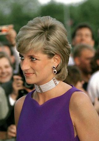 chicago, united states june 05 princess diana arriving for gala dinner in chicago photo by tim graham photo library via getty images