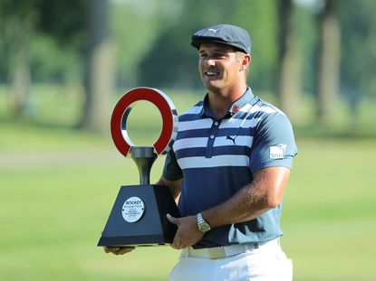 Record-Breaking DeChambeau Wins Rocket Mortgage Classic