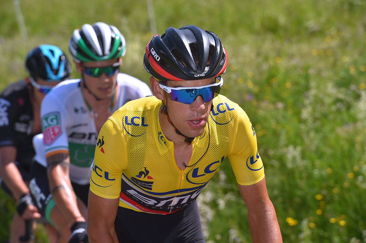 Richie Porte (BMC) leads the Dauphine.