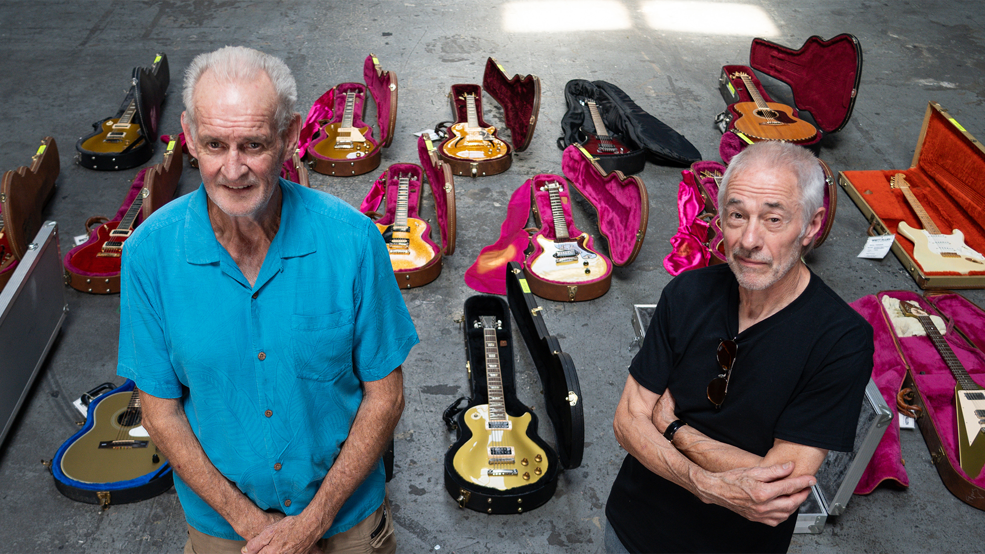 The 16 one-of-a-kind guitars were built by master luthier Roger Giffin and vintage-gear expert Brett Allen in the late &rsquo;80s and include experimental Les Pauls, hollowbodies, rare baritones and a Goldtop 12-string
