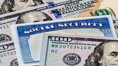 picture of money and a Social Security card