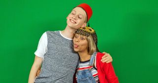 Alfie Nightingale and Jade Albright in Hollyoaks