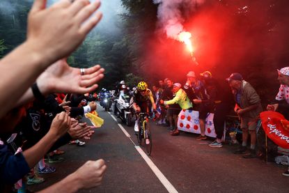 Jonas Vingegaard on stage five of the Tour de France 2023