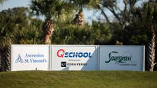 A PGA Tour Q-School sign 