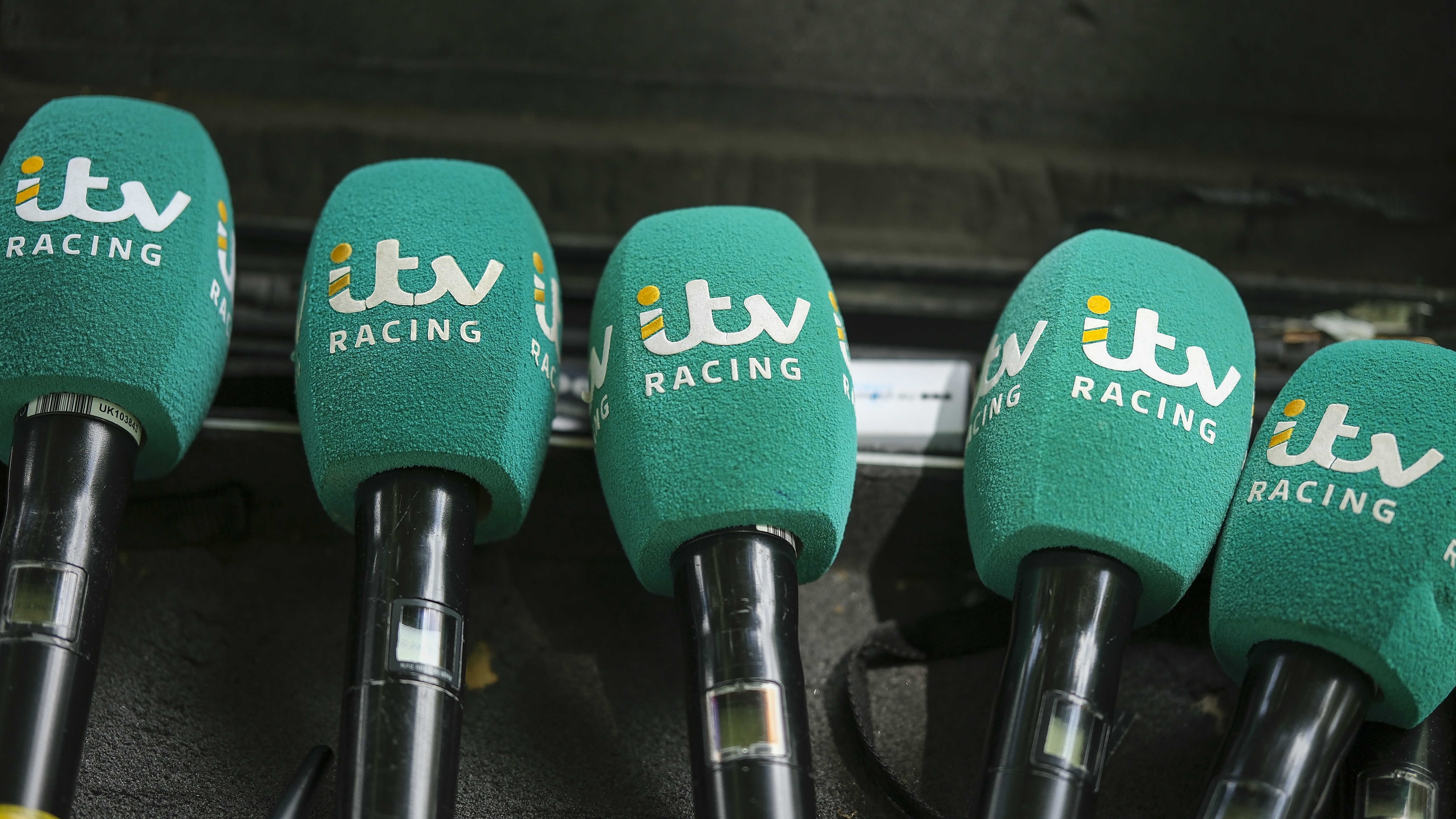 ITV Racing's microphones