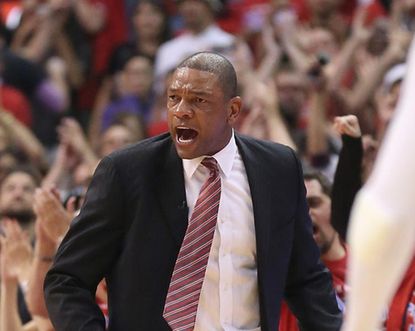 L.A. Clippers coach Doc Rivers gets emotional after Game 7 win