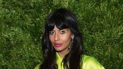 NEW YORK, NEW YORK - NOVEMBER 04: Jameela Jamil attends the CFDA / Vogue Fashion Fund 2019 Awards at Cipriani South Street on November 04, 2019 in New York City. (Photo by Jamie McCarthy/Getty Images)