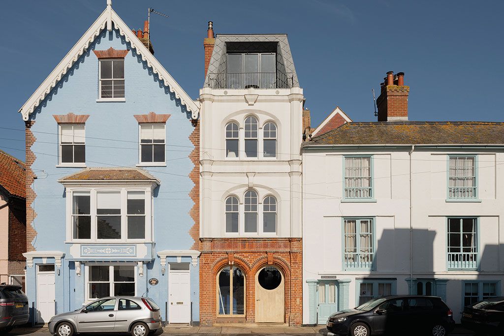 Properties for sale overlooking the sea: King Street, Aldeburgh, Suffolk